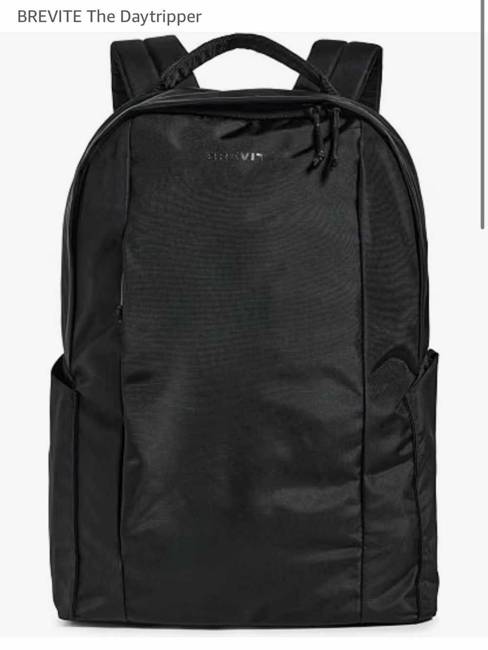 Brevite The Daytripper Black Backpack